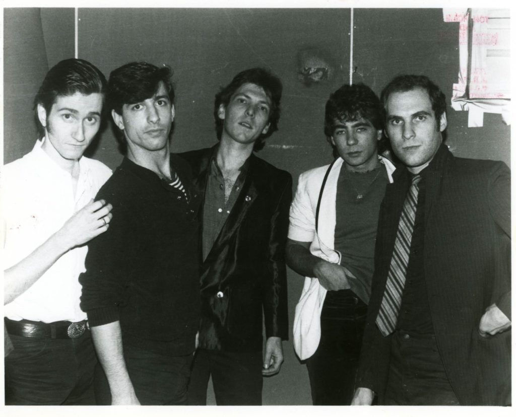 Backstage in NYC with Tom Dickie and the Desires Gary Corbett